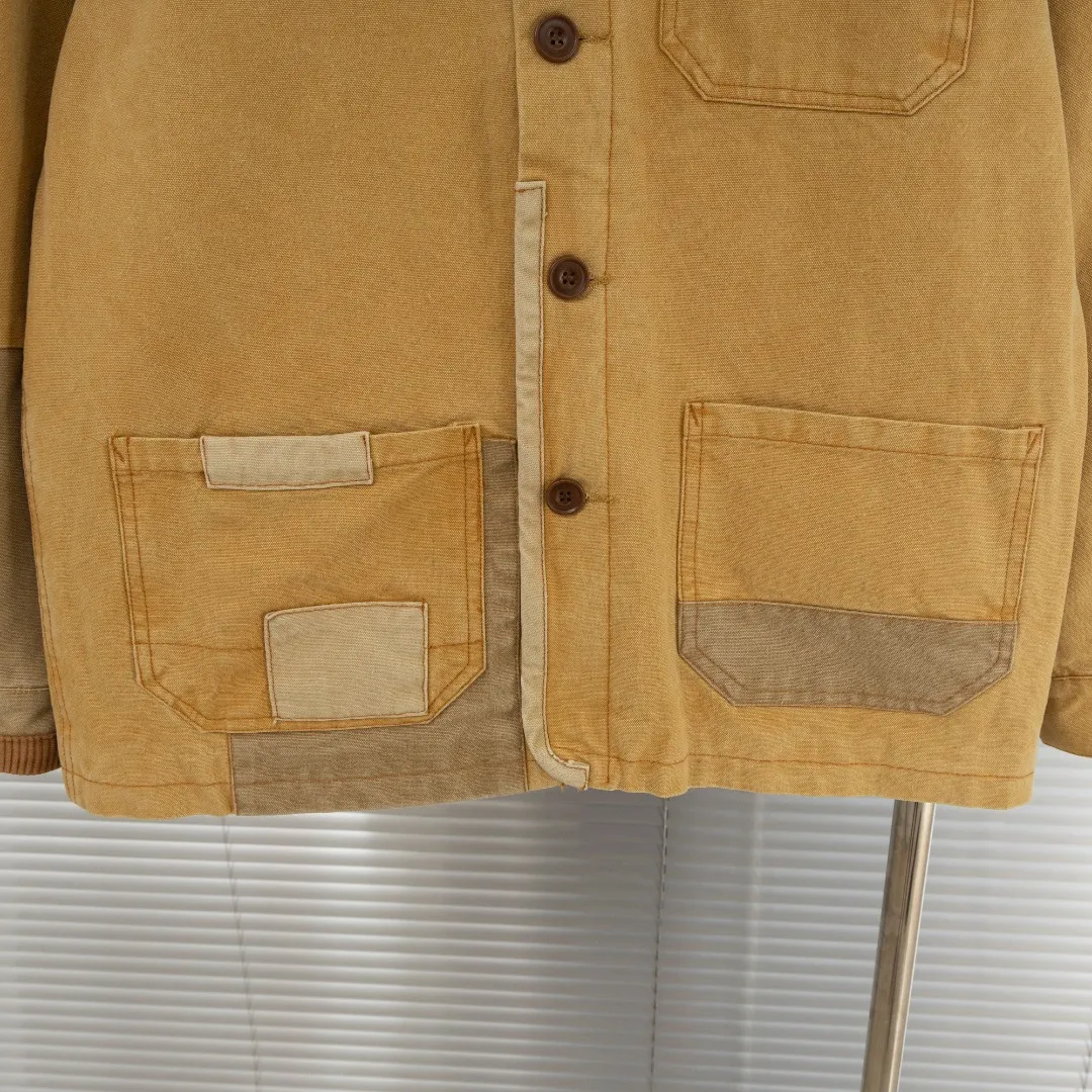P640 top version (difference in currency) You can scan the code to enter the official website Style: Ralph Lauren POLO Ralph Lauren original open-mold Barn style heavy-duty washed and distressed second-hand jacket Color: picture color Size: M-XXL Fabric: denim canvas Accessories: a full set of customized accessories No gender distinction, the same style for men and women